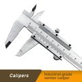 Stainless Steel Vernier Caliper 0-150mm Locking Screw Vernier Caliper Stainless Steel by BeBosLook.