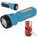 Rechargeable LED Torch Light SG-8672A Mini Pocket Flashlight Solar Charging Emergency Light. 