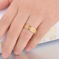 Seakissky Classic Fashion Stainless Steel Roman Digital Men Women Ring Cool Punk High Quality Waterproof Jewelry for Party . 