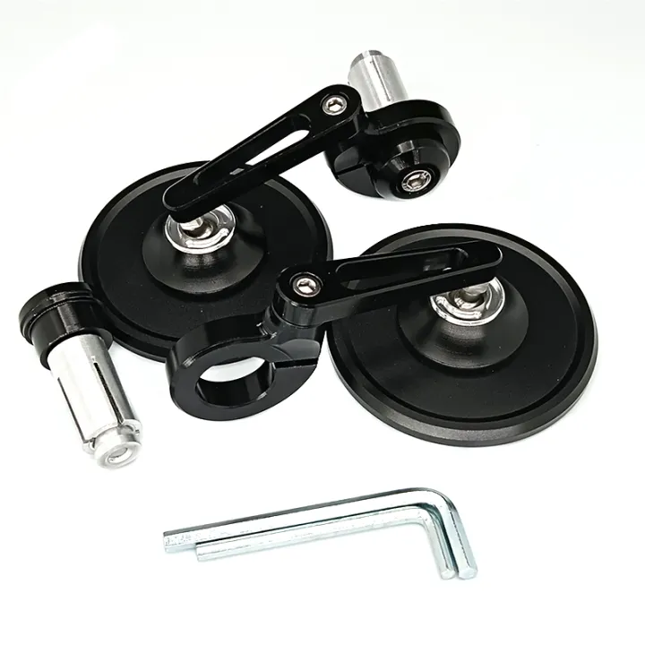 Motorcycle%20Mirrors%20Aluminum%20HandleBar%20End%207/8"%2022mm%20Side%20Adjustable%20Rearview%20Mirrors%20Street%20Bike%20Scooter%20E-bike%20Side%20Mirror%20-%20Image%203