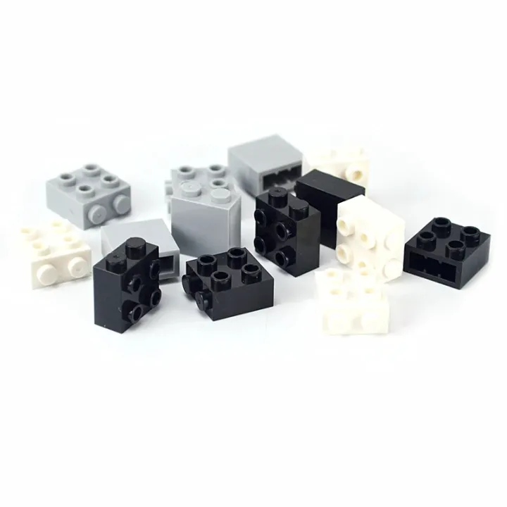 20pcs%2022885%20Modified%201x2x1%202/3%20with%20Studs%20on%201%20Side%20Building%20Block%20Toy%20Compatible%20Small%20Particle%20MOC%20Parts%20High-Tech%20Toys%20-%20Image%204