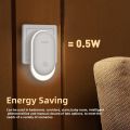 LDNIO Night Light Plug In Light Sensor Energy Saving EU Plug Small Led Nightlight Wall Aisle Bedroom Sleeping Children's Lamp.