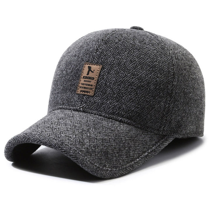 Winter%20Baseball%20Cap%20Warm%20Windproof%20Thickened%20Woolen%20Knitted%20Ear%20Protection%20Cap%20Men%20Adjustable%20Outdoor%20Sport%20Running%20Earflap%20Hat%20-%20Image%207