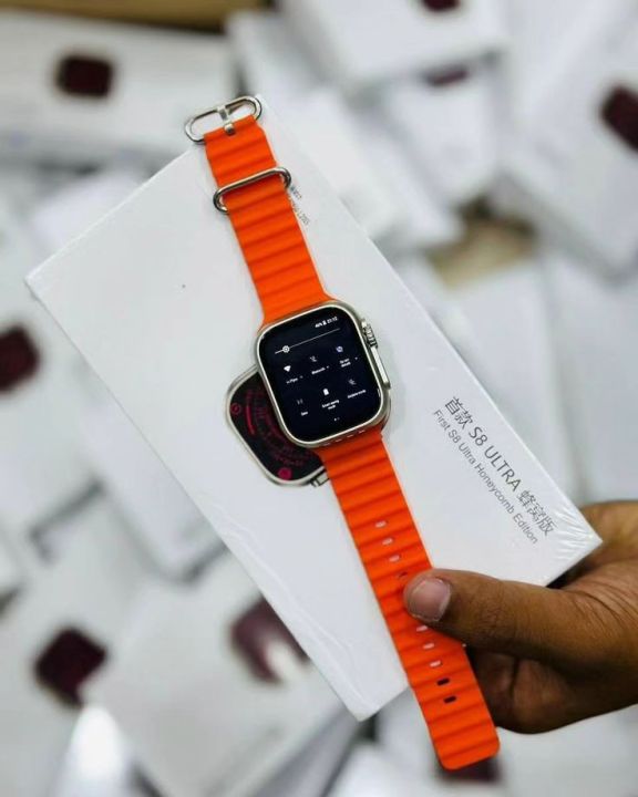 Smart Watch T1000 Ultra Waterproof, Sim, Touch Controls long battery one week granted