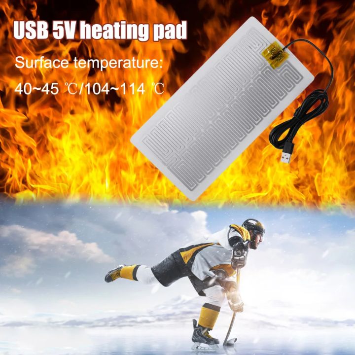 5/10/20pcs%205V%20USB%20Electric%20Heating%20Pads%20Warmer%20Element%20Film%20Heater%20Pads%20Warm%20Feet%20Knee%20Warmers%20Heat%20For%20Vest%20Jacket%20Shoes%20Socks%20-%20Image%203