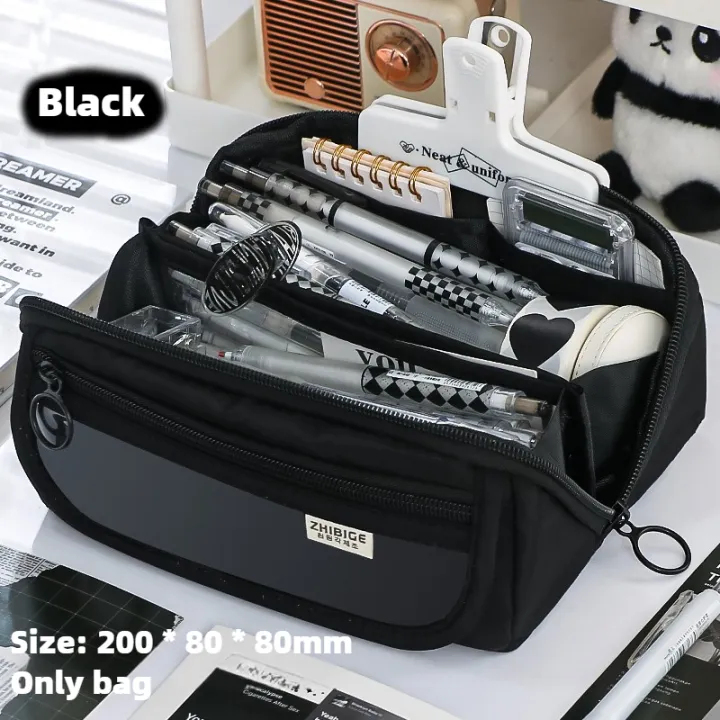 Prism%20Pencil%20Case%20Large%20Capacity%20Student%20Stationery%20Case%20Pencil%20Bag%20High%20Value%20Stationery%20Bag%20Multi-function%20Pencil%20Case%20-%20Image%202