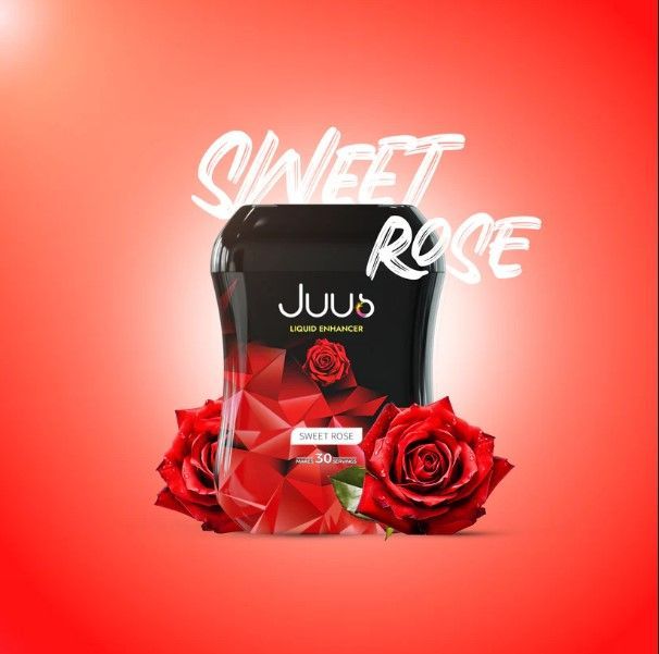 Juus Box Juus Sweet Rose Liquid Enhancer Syrup 60ml For Workout Hydration No ...