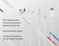MobileMarkaz Type-C Handsfree Earphones with Dual Drivers | Deep Bass HD Sound Wired Earphones with Mic | Low Latency Gaming & Calling Headset | USB-C Audio Earphones for Smartphones, Tablets & Laptops. 