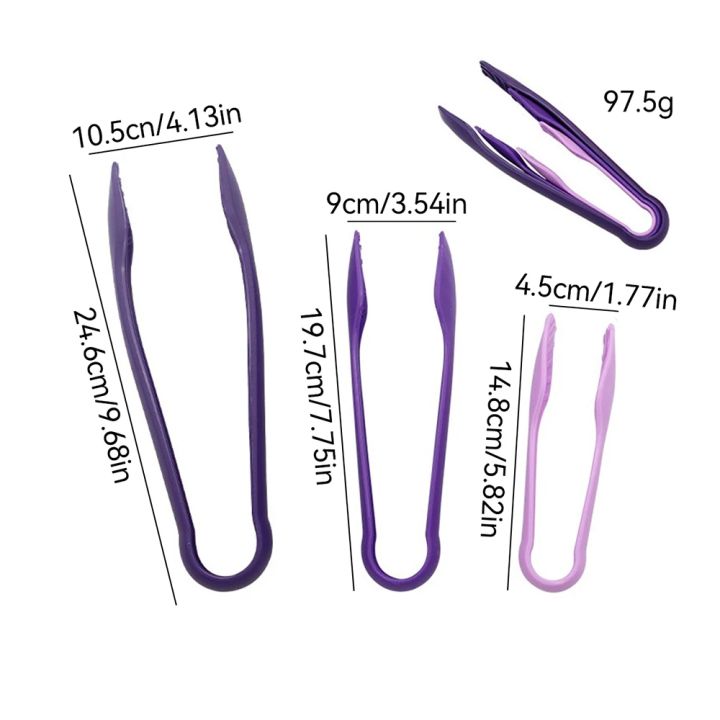 3Pcs/Set%20Reusable%20Food%20Bread%20Clip%20Kitchen%20Food%20Tongs%20Plastic%20Salad%20Bacon%20Steak%20Clamp%20Ice%20Tongs%20Baking%20Tools%20Gadget%20-%20Image%203