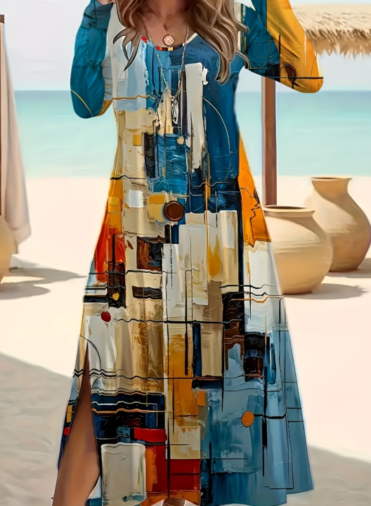 Fashion%20Elegant%20Women%20Dress%20Loose%20Casual%20Dress%20Women%20Printed%20Dress%20New%20Temperament%20-%20Image%204