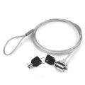 Laptop Security Cable with Barrel Lock & Key for Kensington Slot , Laptop lock. 
