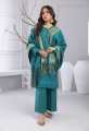 jacquard sussi 3 piece new khaddi style with motra lining shalwar. 