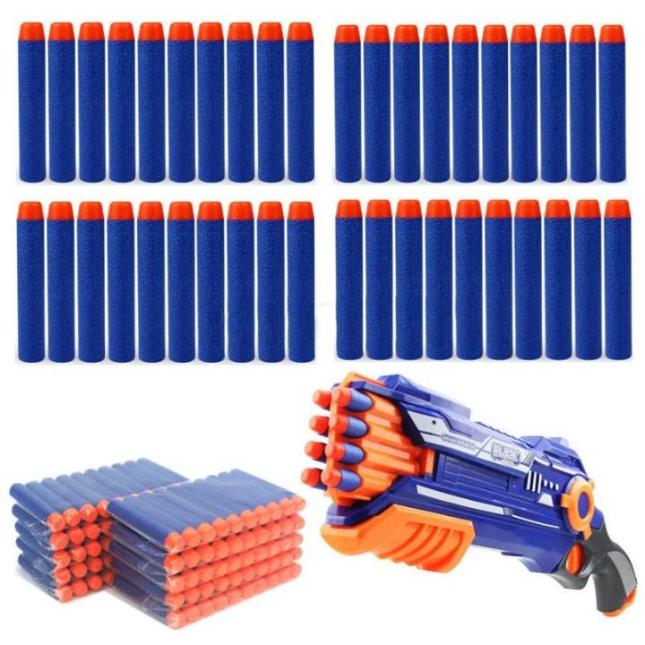 7.2cm 100pcs Darts for Nerf Soft Hollow Hole Head 7.2cm Refill Darts Toy  Bullets for Nerf Series Kid Children 