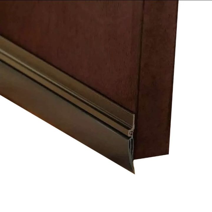 Door dust stopper bottom Door seal with aluminium Profile rubbber  (48.5)