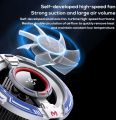 Memo CX16 Magnetic Semiconductor Phone Cooler - RGB Radiator Cooling Fan for Mobile Gaming.