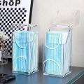 1/2pcs-Desktop Makeup Brush Storage Bucket Cup Holder with Lid Makeup Lipstick Cosmetic Storage Box Organizer Tube Transparent. 