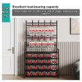 3IN1 5 Tiers  Multifunctional Shoe Rack Coat Rack Shoe Hat Rack Clothing Holder Hanger Floor Standing Storage Shelf Shoe Rack. 