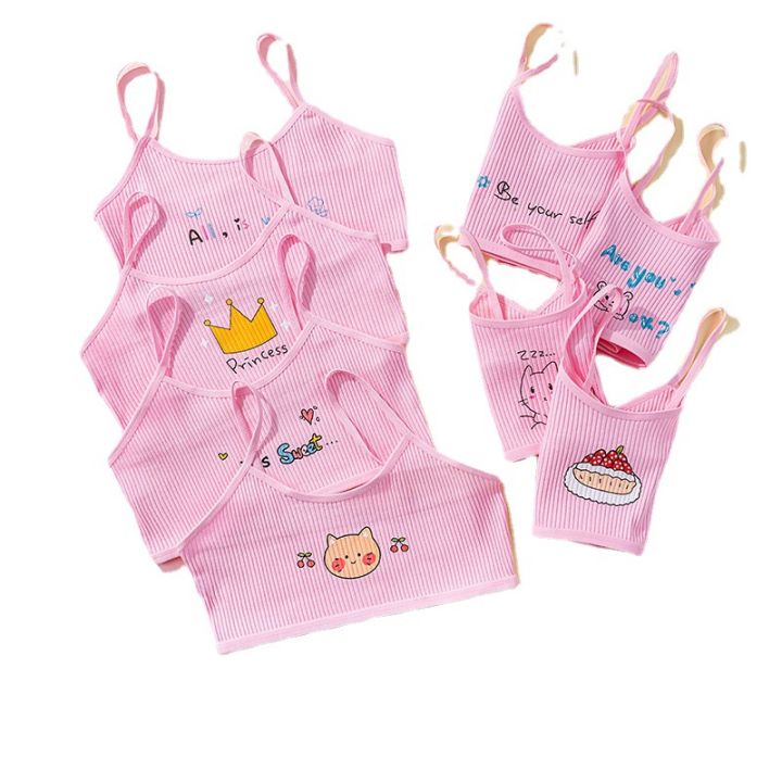4PCS%20Developmental%20Cotton%20Girls%20Camisole%20Vest%20Threaded%20Combination%20Teenage%20Middle%20School%20High%20School%20Girls%20Underwear%20Bra%20Bra%20-%20Image%205