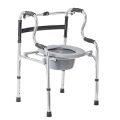 6 in 1 Multi  Functional Height Adjustable Bedside 6 in 1 Patient/Commode Assist with Removable Pot | Walking Frame for Adults, Old Age, Disabled, & Senior Citizens Walker Commode Shower chair M305 - Mobilita. 