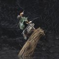 Premium Collection Attack On Titan Levi on Tree Sculpture Action Figure. 