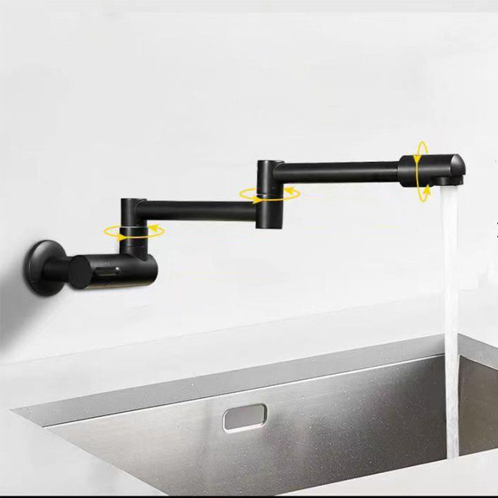 Solid%20Brass%20Wall%20Mounted%20Pot%20Filler%20Sink%20Single%20Cold%20Water%20%20Faucet%20Tap%20Folding%20Swivel%20Tap%20-%20Image%206