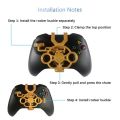 Gaming Game Steering Wheel Supplies DIY Universal Gamepad Steering Racing Game Steering Wheel for PS4/Playstation 4. 