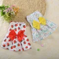 Dog dress for Female Pet Cat Puppy Floral Princess Skirt S-XL. 