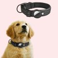 AirTag Dog Collar Reflective Dog Collar Padded Dog Collars AirTag Holder Case Adjustable Pet Collar for Small Medium Large Dogs. 
