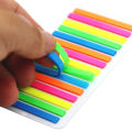 3000 Sheets Color Stickers Transparent Fluorescent Index Tabs Flags Sticky Note Page Bookmark School Office Supplies Stationery.