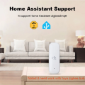 Haozee ZigBee Smart Pir Motion Sensor Detector With Temperature and Humidity Sensor Security Burglar Works With Home Assistant. 