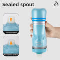 WEST BIKING Insulated&Cold Bicycle Water Bottle 620ml Portable Leakproof Cycling Kettle Running Hiking Squeeze Sports Bottle.
