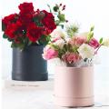 Small Round Packaging Boxes Portable Candy Cardboard Bucket Valentine's Day Mother's Day Storage Rose Flower Bucket.