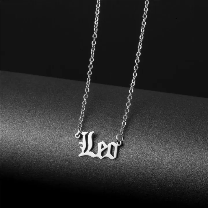Scorpio%20Female%20Elegant%20Star%20Zodiac%20Sign%2012%20Constellation%20Necklaces%20Pendants%20Charm%20Silver%20/%20Necklace%20For%20girls%20/%20Necklace%20for%20girls%20stylish%20/%20Necklace%20for%20girls%20stylish%20korean%20-%20Image%202