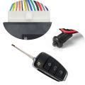 12V Car Remote Central Kit Door Lock Locking Vehicle Keyless Entry System with 2 Remote Control Car Central Lock Universal. 