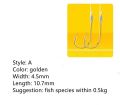 20Hook /10 Pair of New Fine Packaging Fishing Tackle Fishing Line Double Hook Manual Double Hook Fishing Tools Hook Bait. 