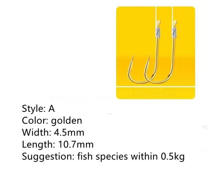 20Hook%20/10%20Pair%20of%20New%20Fine%20Packaging%20Fishing%20Tackle%20Fishing%20Line%20Double%20Hook%20Manual%20Double%20Hook%20Fishing%20Tools%20Hook%20Bait%20-%20Image%207