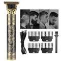Vintage T9 Hair Clipper Professional Electric Hair Trimmer Metal Body Barber Shaver Trimmer Beard Men Hair Cutting Machine / Easy To Use. 