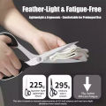 PIN Lightweight Heavy Duty Tailor Scissors 8"10"12", Premium Knife Edge Fabric Shears for Clothes, Leather & Office.
