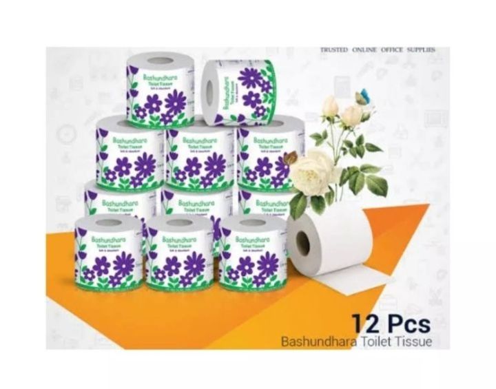Bashundhara%20Gold%20Toilet%20Tissue%20(Combo%2012%20Pack)%20-%20Image%202