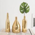 Gold Vase Ceramic Nordic Decoration Home Flower Vase Home Decoration Accessories Modern Living Room Decoration Vases for Flowers. 