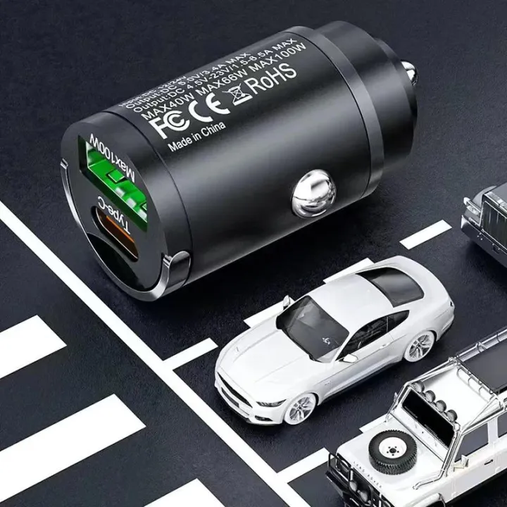 100W%20Car%20Charger%20Type%20USB%20C%20Dual%20Port%20Fast%20Charging%20For%20iPhone%20%20%20%20Pull%20Ring%20Socket%20Cigarette%20%20Charger%20-%20Image%203