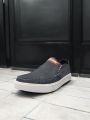 New Mens Denim Jeans Canvas Sneakers shoes for men. 
