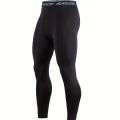 Men's running compression tight-fitting long pants, basketball and football training quick-drying sports long pants. 