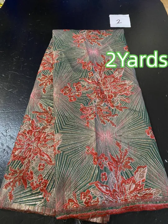 SJD%20LACE%20French%20Brocade%20Lace%20Fabric%204%20Yards%202026%20New%20African%20Nigerian%20Jacquard%20Gilded%20Damask%20Lace%20for%20Sewing%20Women%20Party%20Dresses%20-%20Image%204