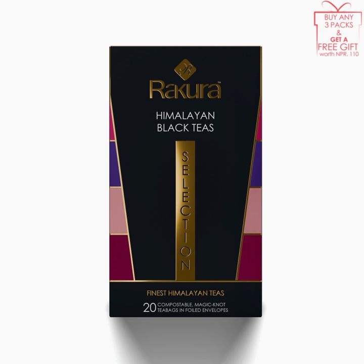 Rakura Himalayan Black Tea Selection 20TB | Finest Himalayan Teas ...