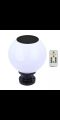 outdoor garden main gate post solar led pillar light. 