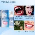 10/30ML Resin Tooth Repair Glue Shapeable Teeth Gaps Filling Solid Temporary Teeth Repair Falseteeth Glue Safety Broken Fangs. 