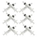 12 Pcs Syringe Dispenser Small Transfer Pump Perfume Fragrance for Man Bottles Liquid Press Pumps Tiny Filling Pp Water Mini. 