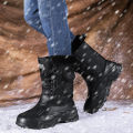 Men Winter Snow Boots Outdoor Fishing Shoes Snow Trekking Shoes 2024 New Male Outdoor Walking Fishing Men Sneakers Men Boots. 