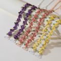Removable Floral Bra Straps Elastic Adjustable Lingerie Strap Belt Polyester Anti-slip Bra Straps Replacement. 